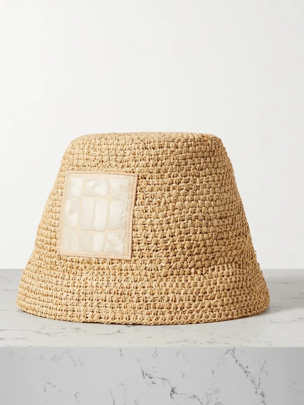 JACQUEMUS raffia bucket hat